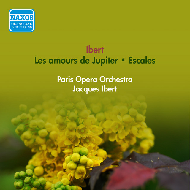 Ibert, J.: Amours De Jupiter (Les) / Escales (Ibert) (1956) cover art