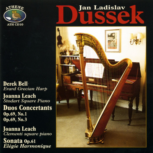 Dussek, J.L.: Duo Concertants, Op. 69, Nos. 1 and 3 / Sonata, Op. 61, "Elegie Harmonique" cover art