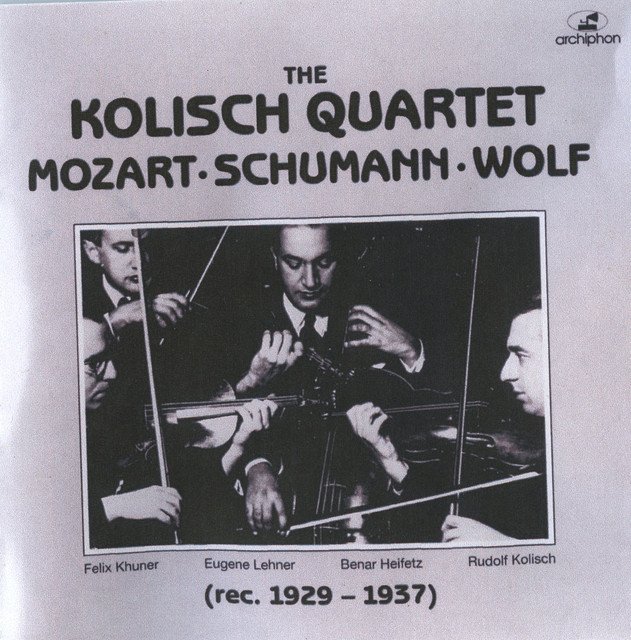 The Kolisch Quartet (1929-1937) cover art