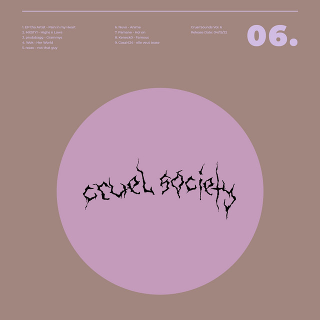 Cruel Sounds Volume 6 cover art