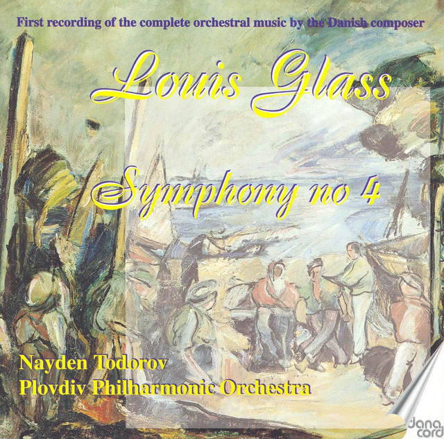 Glass: Symphony No. 4 in E Minor, Op. 43 cover art