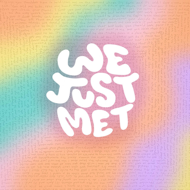 We Just Met cover art