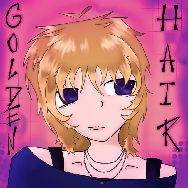 golden hair