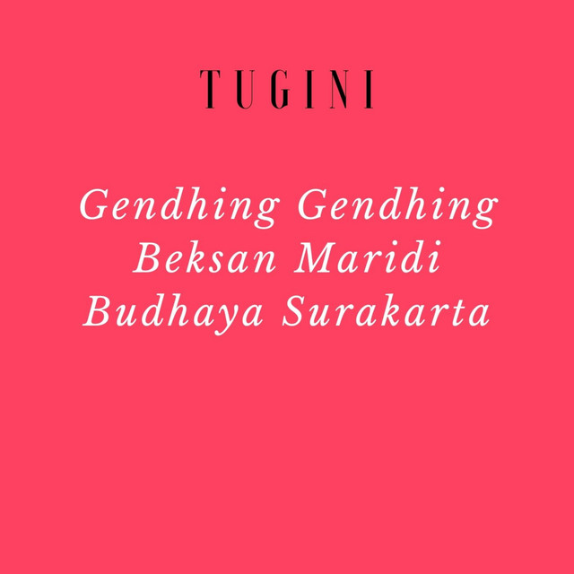 Gendhing Gendhing Beksan Maridi Budhaya Surakarta cover art