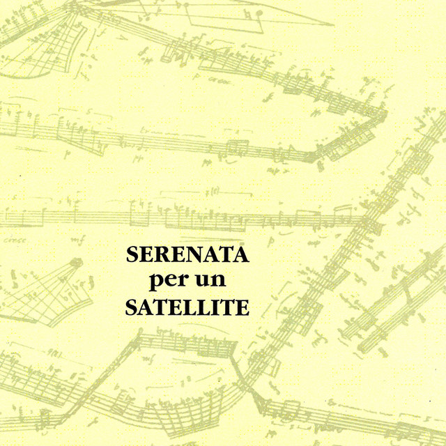 Serenata per un satellite cover art