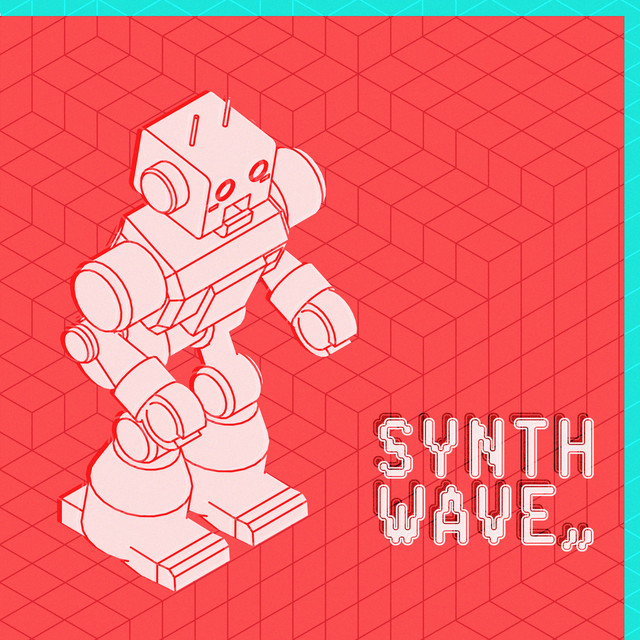 Synthwave cover art