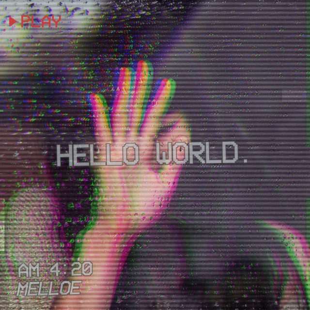 hello world. cover art