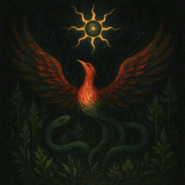 o pássaro e a serpente cover art