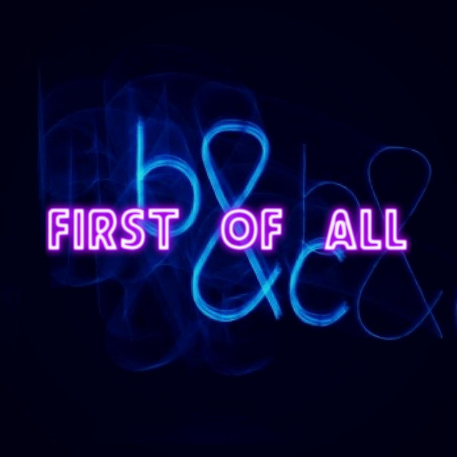 First of All cover art