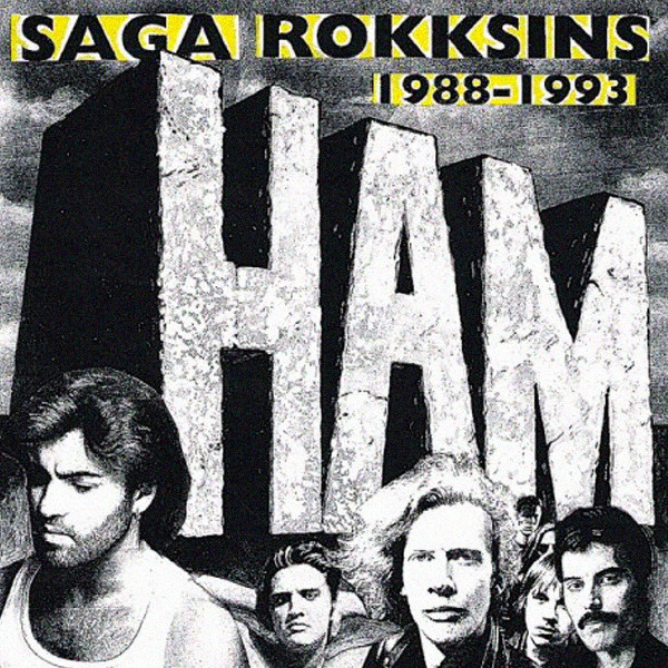 Saga rokksins 1988 - 1993 cover art