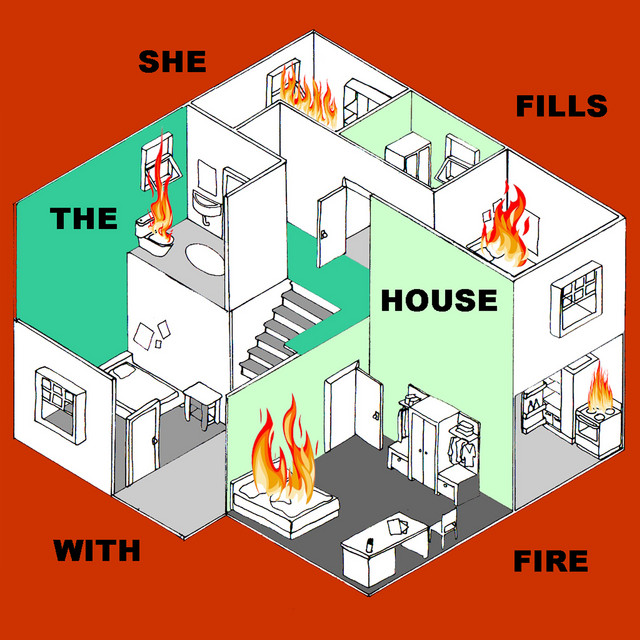 She Fills The House With Fire cover art