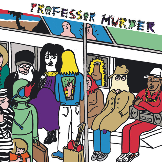 Professor Murder Rides the Subway cover art