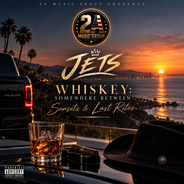 Whiskey: Somewhere Between Sunsets & Last Rites. artwork