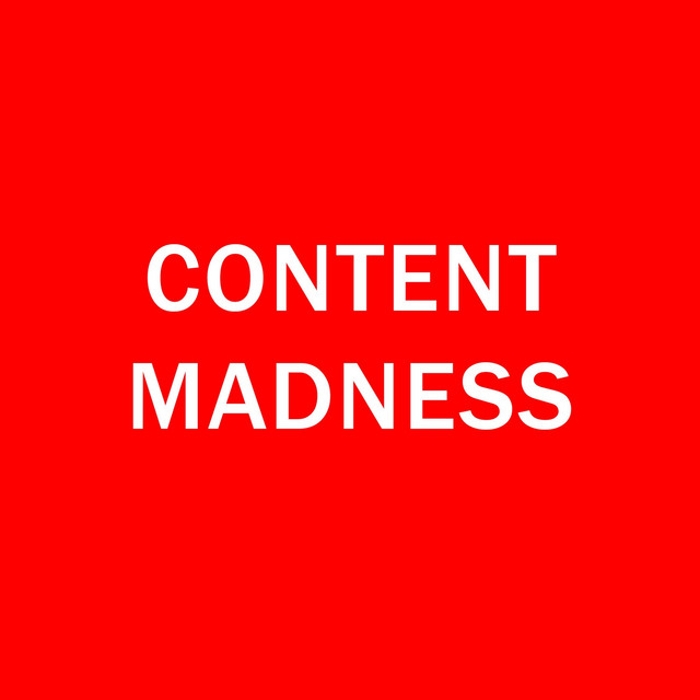 Content Madness cover art