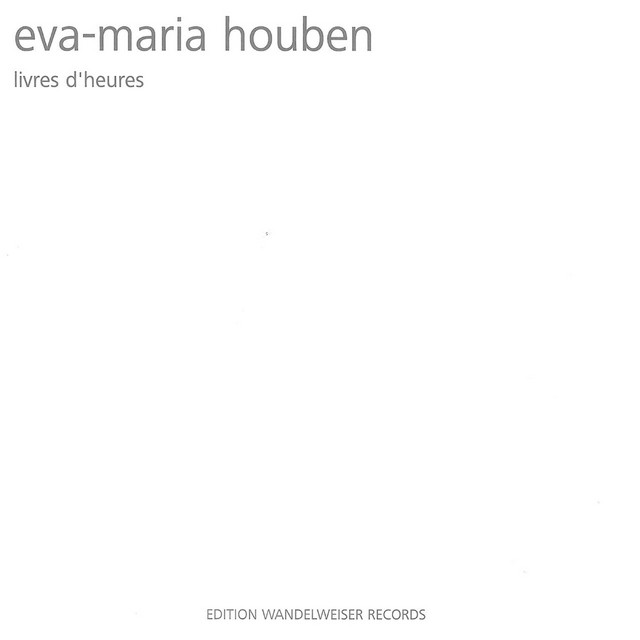 Eva-Maria Houben: Livre d'heures - Book of Hours cover