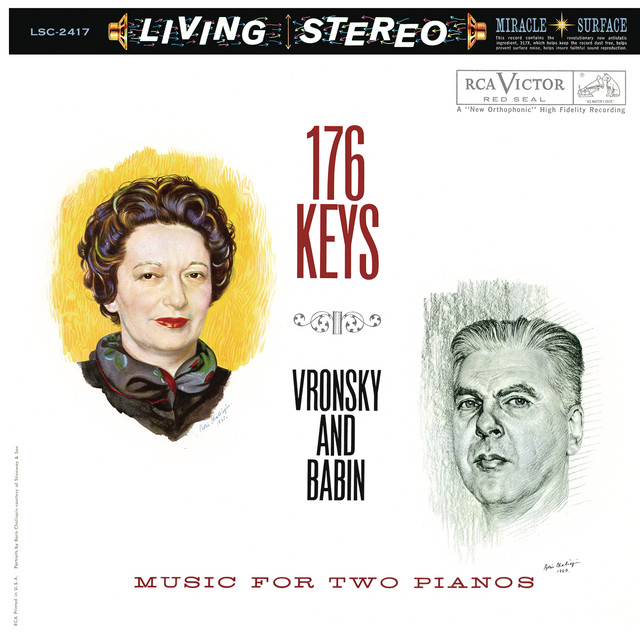 176 Keys - Music for Two Pianos cover art