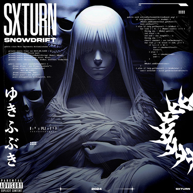 Обкладинка: snowdrift — SXTURN