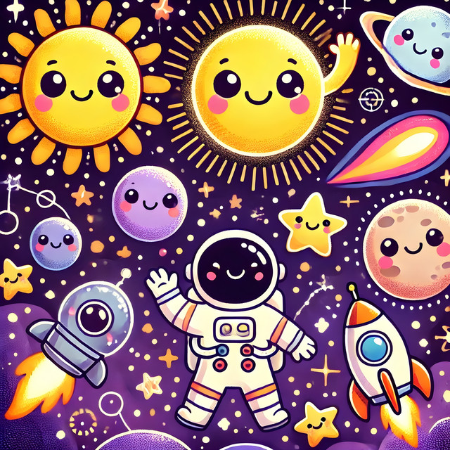 Space Songs for Kids, Toddlers, Preschoolers cover art
