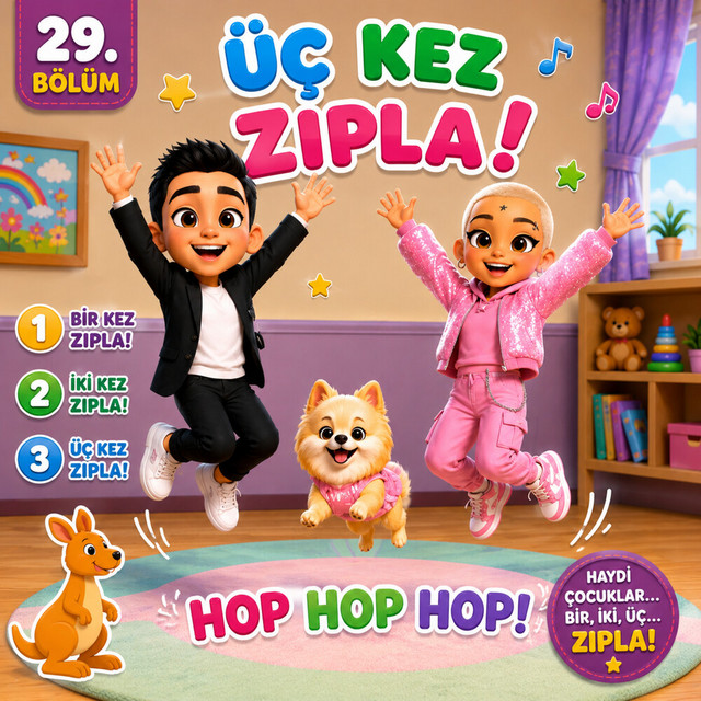 Üç Kez Zıpla!