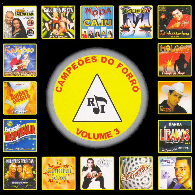 Campeões do Forró, Vol. 03 – Compilação de Vários intérpretes