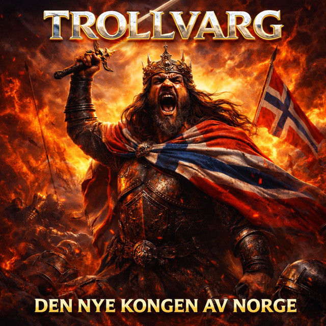 Den nye kongen av Norge cover art