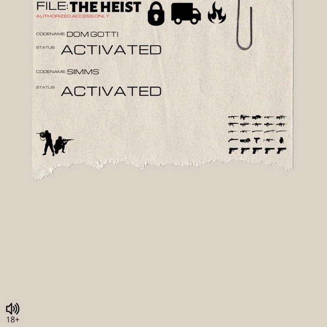 The Heist cover art