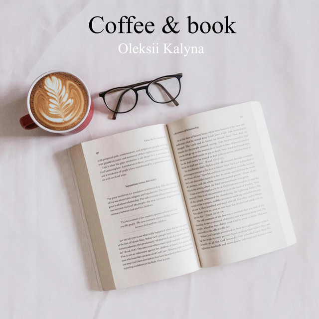 Обкладинка: Coffee & book — Oleksii Kalyna