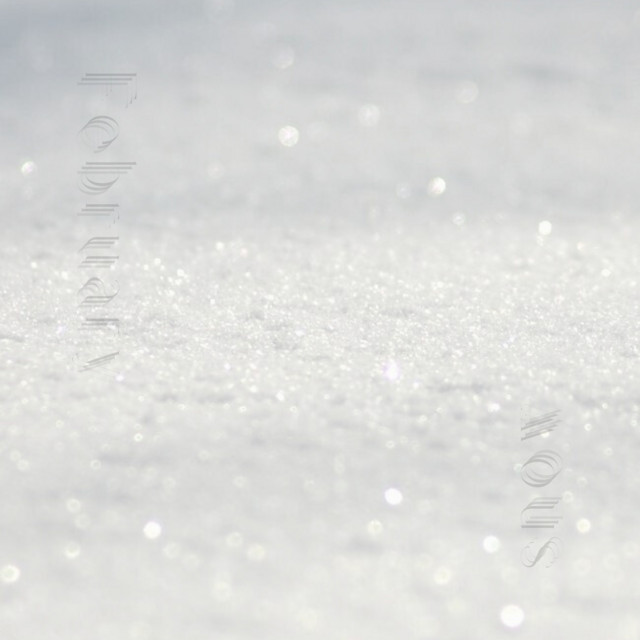 February snow