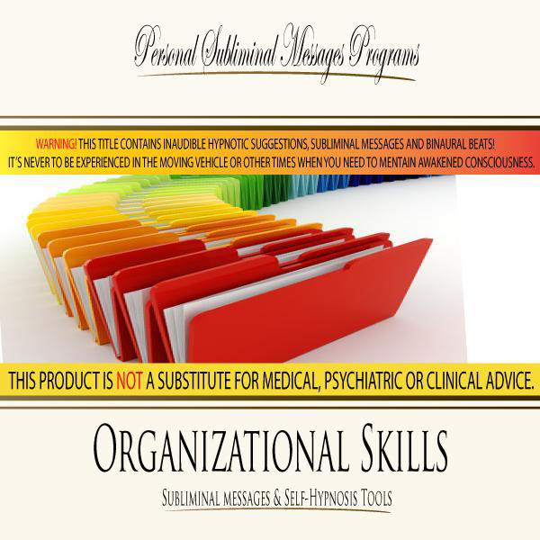 Organizational Skills - Subliminal Messages cover art