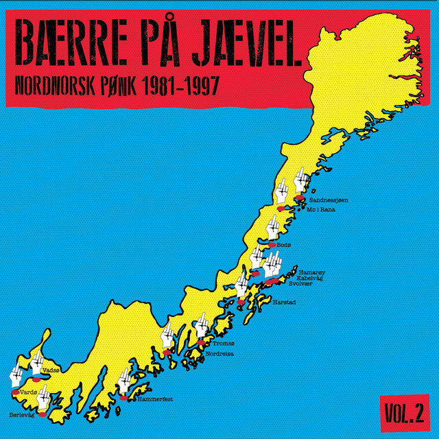 Bærre På Jævel - Nordnorsk Pønk 1981 - 1997 Vol. 2 cover