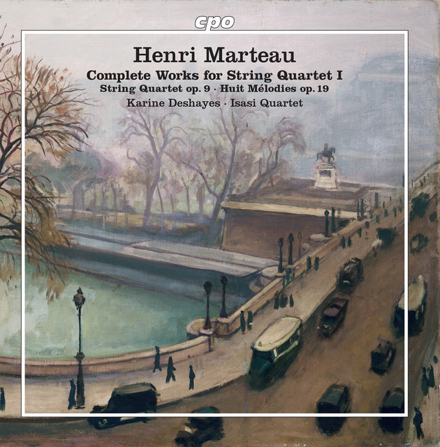 Marteau: Complete Works for String Quartet, Vol. 1 cover art