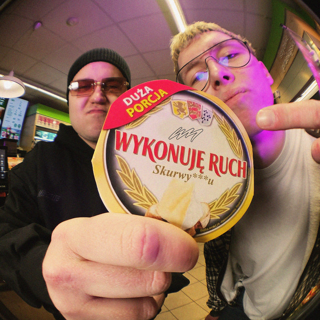 Wykonuję ruch cover art