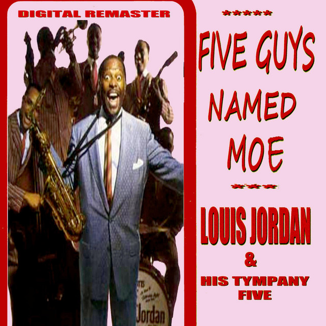 Five Guys Named Moe cover art