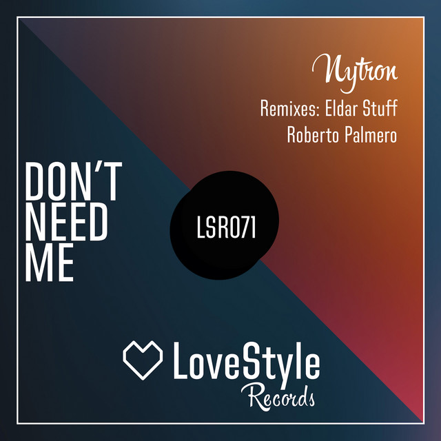 Don't Need Me - Eldar Stuff Remix cover art