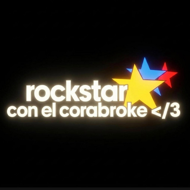 rockstar con el corabroke </3 cover art