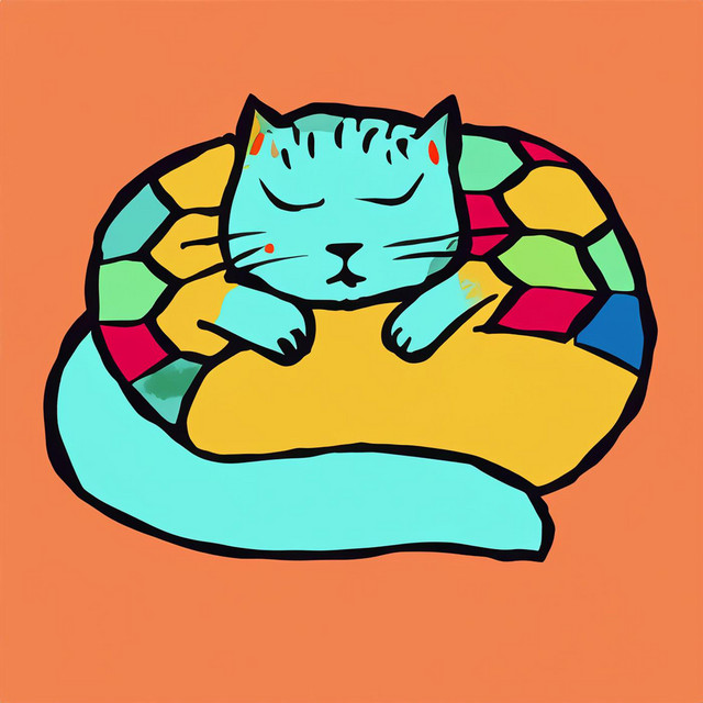 Paws in Paradise: Serene Tunes for Snoozing Kittens