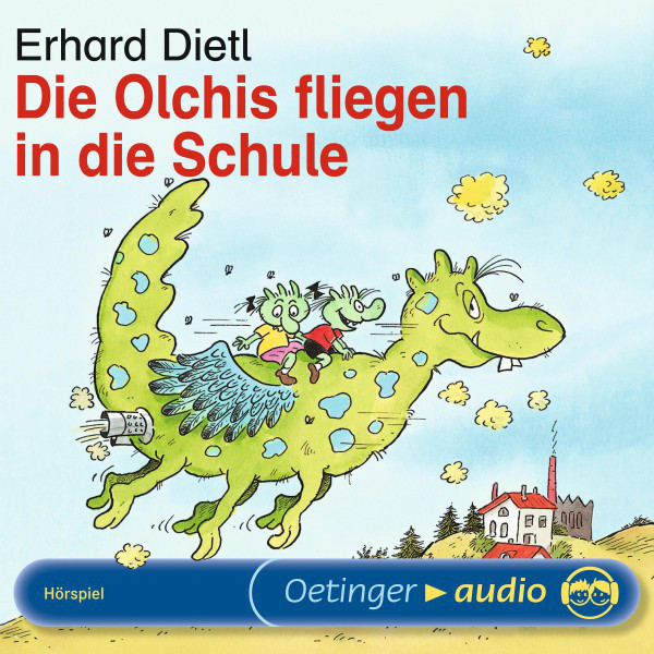 Die Olchis fliegen in die Schule (Hörspiel) cover art