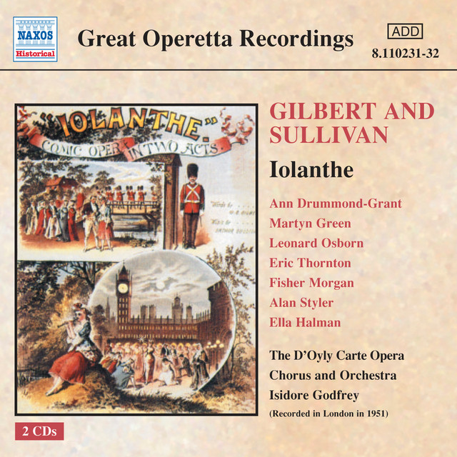 Sullivan: Iolanthe (D'Oyly Carte) (1951) cover