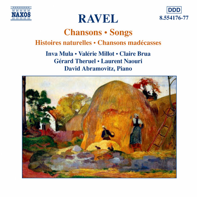 Ravel: Chansons (Songs) cover