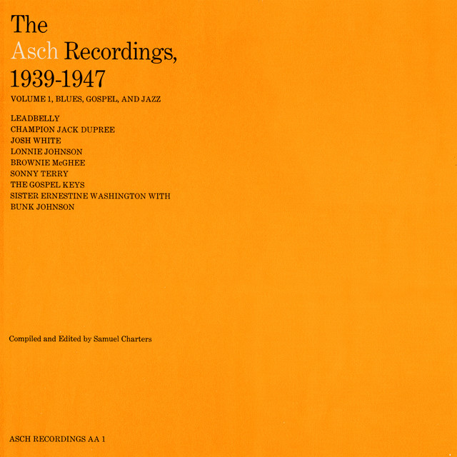 The Asch Recordings 1939-1947, Vol. 1, Pt. 1 cover