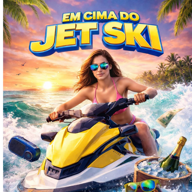 EM CIMA DO JET SKI
