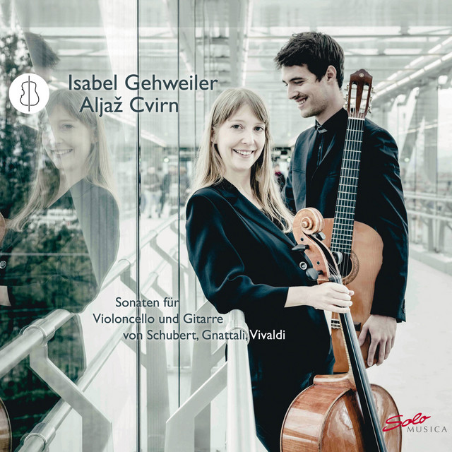 Schubert, Gnattali & Vivaldi: Sonatas for Cello & Guitar cover art