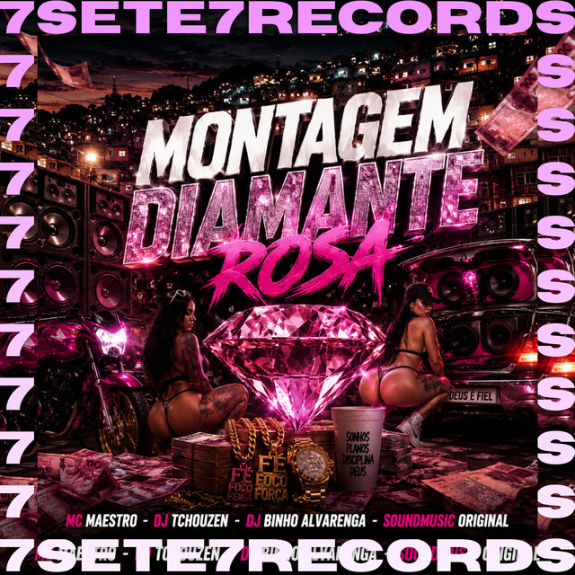 MONTAGEM DIAMANTE ROSA