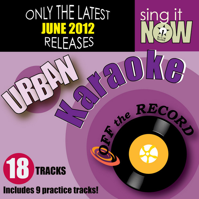 June 2012 Urban Hits Karaoke cover art
