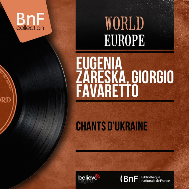 Cover art for Eugenia Zareska — Chants d'Ukraine (Mono Version)