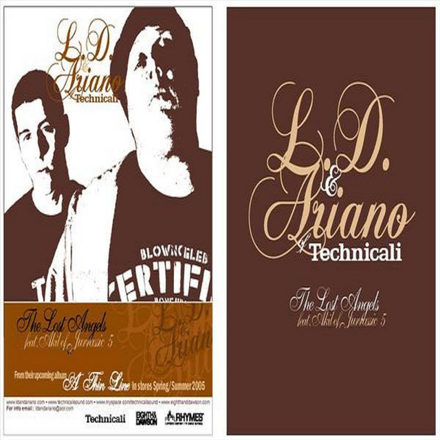 Pochette de Lost Angels - Single de 2006