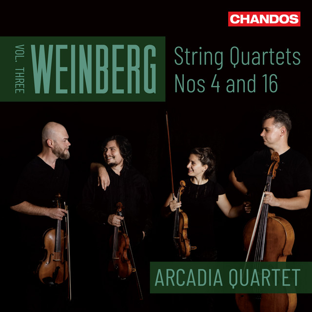 Weinberg: String Quartets, Vol. 3 cover art