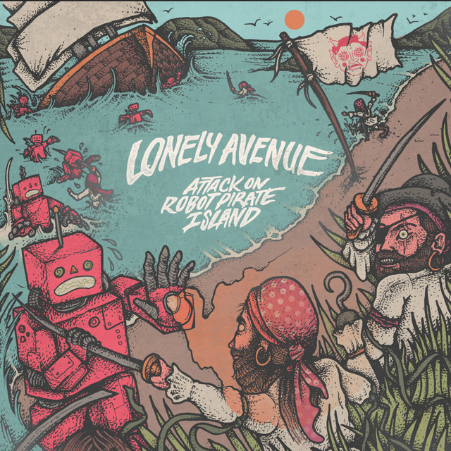 Attack on Robot Pirate Island cover art