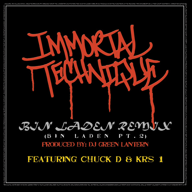 Bin Laden (Remixes) Featuring Chuck D & KRS 1 cover art
