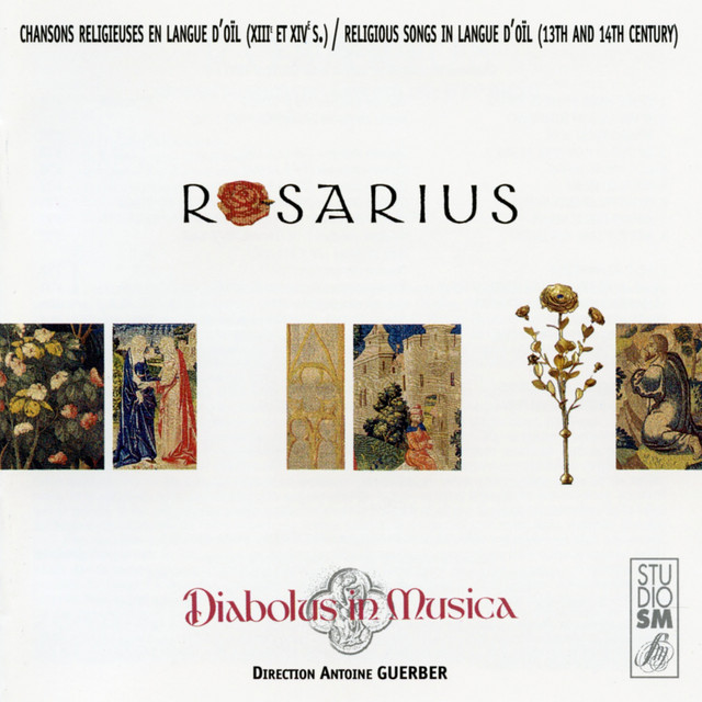 Rosarius - Chansons religieuses en langue d'Oïl (XIIIe et XIVe siècles) cover art